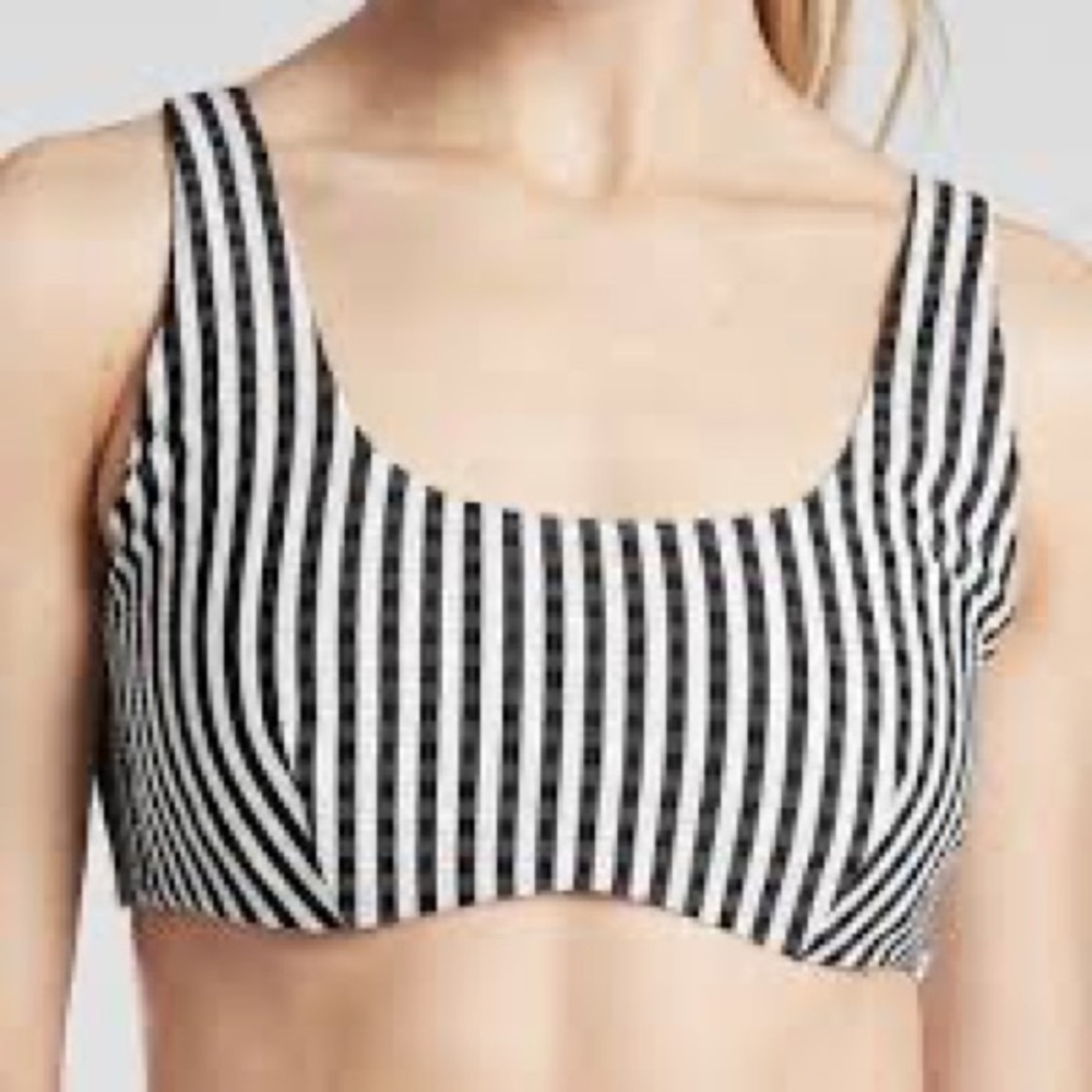 Athleta scoop neck bikini top